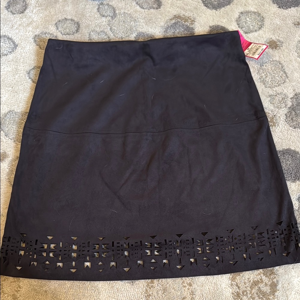 Xhilaration Black Cut Out Pencil Skirt Mini